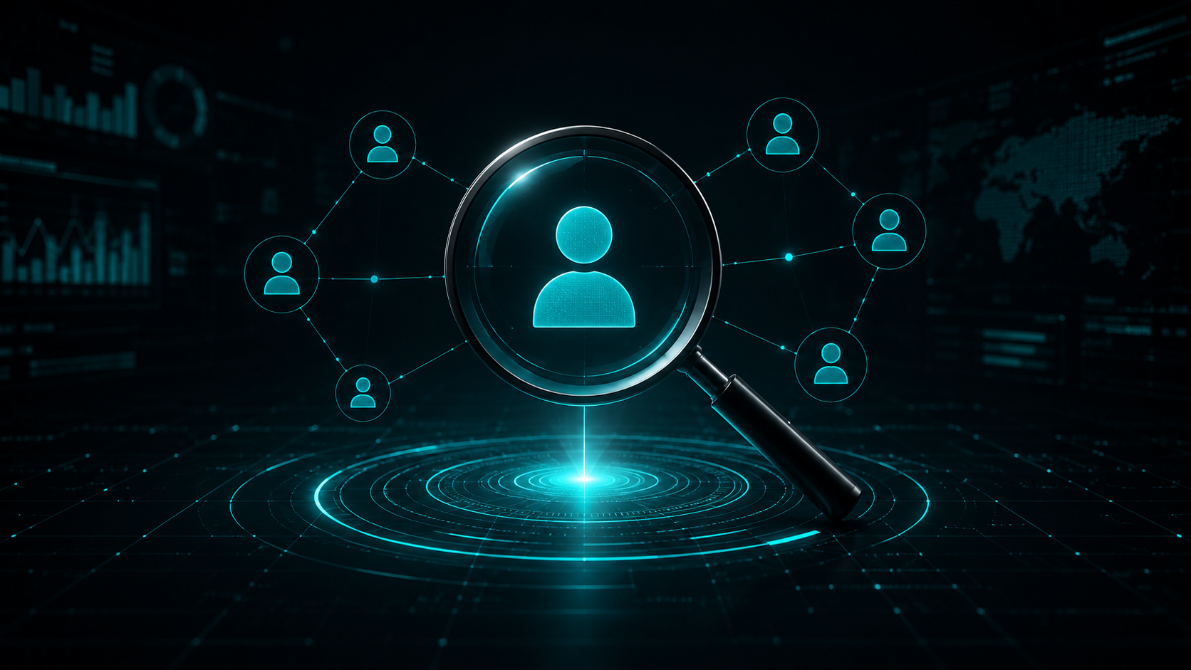 Systems Engineer_Futuristic digital recruitment interface Systems Engineer